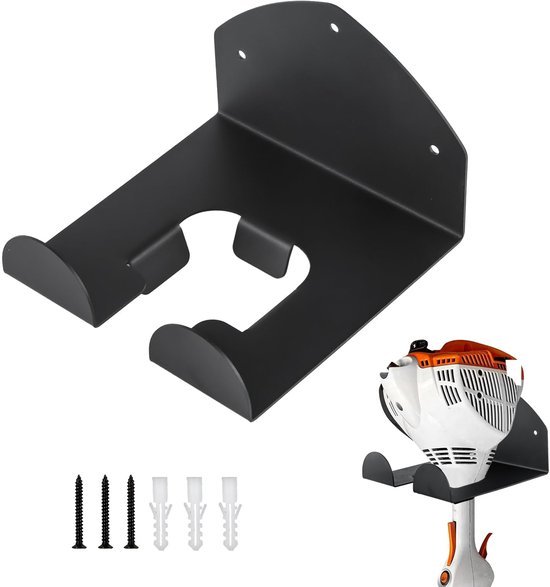 550x587-19.jpg Unyqoos® wandhouder voor tuingereedschap en fietsen in garage of tuin
