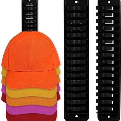 550x587-20.jpg Unyqoos® Ruimtebesparende zelfklevende hoedenorganizer voor muurmontage, set van 2