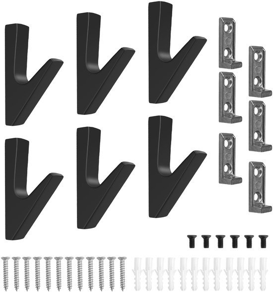 550x587-21.jpg Unyqoos® Set van 6 stijlvolle muurhaken voor diverse ruimtes in huis