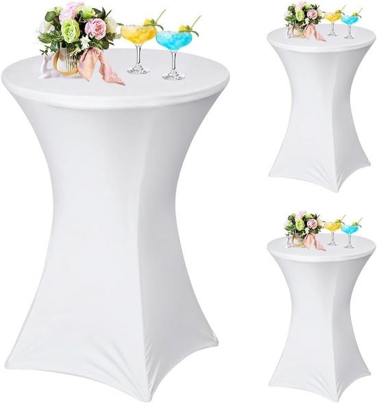 550x588-10.jpg Unyqoos® Set van 3 stijlvolle stretch statafelhoezen voor evenementen en feesten