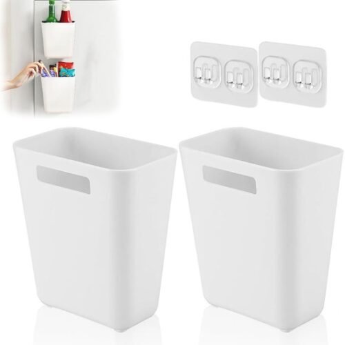 550x588-14.jpg Unyqoos® Multifunctionele zelfklevende opbergdoos voor keuken, badkamer en slaapkamer - 2 stuks wit