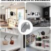 550x588-23.jpg Unyqoos® Set van twee stevige wandhouders voor helmen en accessoires in zwart