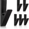 550x588-24.jpg Unyqoos® Set van 6 Zwarte V-vormige Wandhaken voor Akoestische Panelen en Kasten