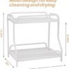 550x589-16.jpg Unyqoos® Tweedelig multifunctioneel opbergrek voor badkamer en keuken, wit