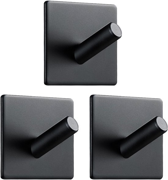 550x589-24.jpg Unyqoos® Zelfklevende Handdoekhaken Set van 3 Stuks voor Badkamer en Keuken
