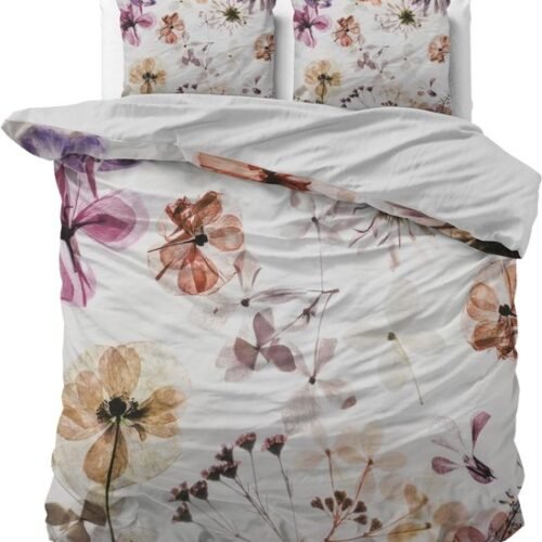 Unyqoos® Elegante 3-delige Beddengoedset met Bloemenpatroon en Ritssluiting