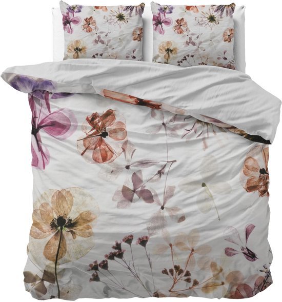 Unyqoos® Elegante 3-delige Beddengoedset met Bloemenpatroon en Ritssluiting