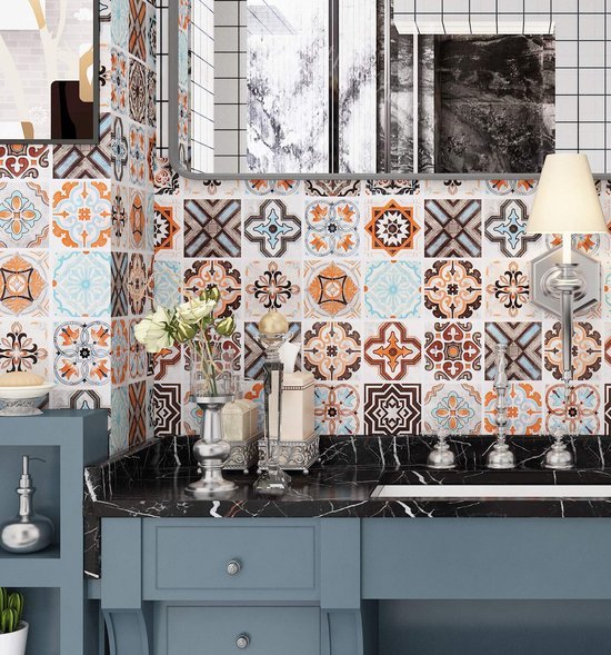 550x589-6.jpg Unyqoos® Waterbestendige zelfklevende mozaïektegelfolie voor keuken en badkamer 40 cm x 5 m