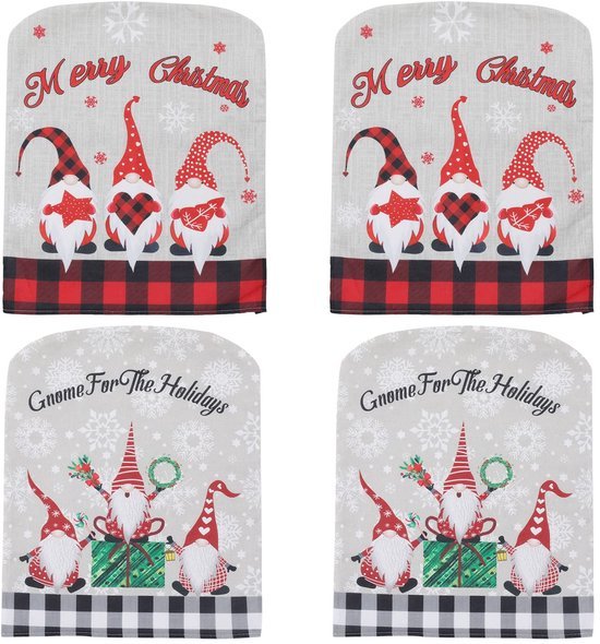 550x590-14.jpg Unyqoos® Set van 4 feestelijke stoelhoezen voor kerstdecoratie in keuken en eetkamer