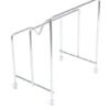 550x590-17.jpg Unyqoos® Ruimtebesparende roestvrijstalen houder voor deksel en snijplank