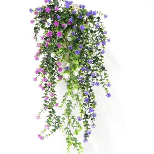 550x591-15.jpg Unyqoos® Set van drie kleurrijke hangende kunstplanten voor binnen en buiten decoratie