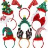 550x591-22.jpg Unyqoos® Set van 9 feestelijke kersthaarbanden voor creatieve en vrolijke kerstsfeer