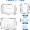 550x591-23.jpg Unyqoos® Vierdelige set zelfklevende opbergdozen voor keukenkast en wandmontage