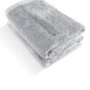 Unyqoos® Premium Luxe Douchehanddoeken van 100% Natuurlijk Katoen in Set van Twee, Zachte en Absorberende Handdoeken