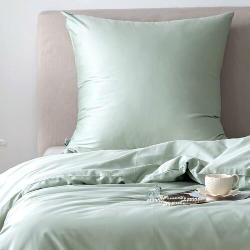 Unyqoos® Mintgroen katoenen kussensloop voor comfortabel en koel slapen