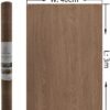 Unyqoos® Waterbestendige Bruine Houtnerf Zelfklevende Plakfolie voor Meubel- en Woondecoratie