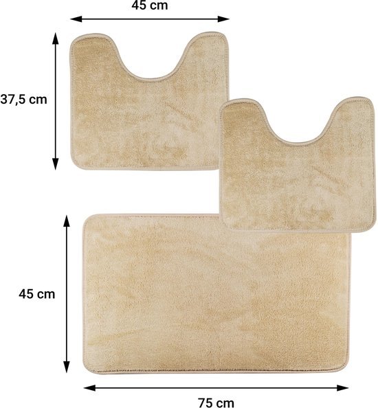 550x594-17.jpg Unyqoos® Stijlvol en Praktisch Badmat Set voor Elk Modern Badkamerinterieur
