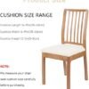 550x594-24.jpg Unyqoos® Wasbare en rekbare stoelhoezen set voor eetkamerstoelen, crème kleur