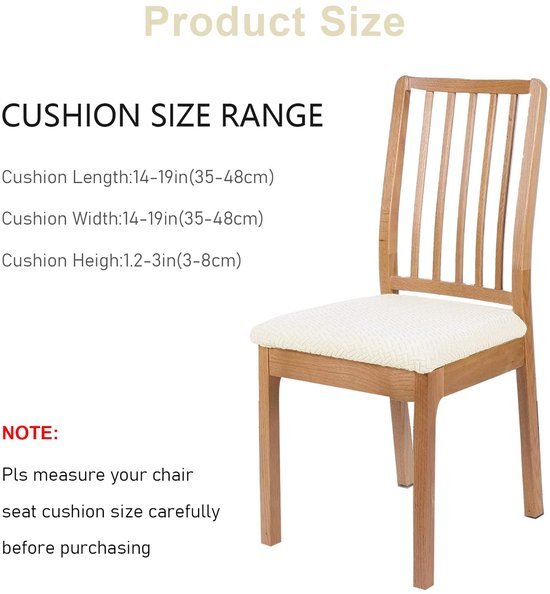 550x594-24.jpg Unyqoos® Wasbare en rekbare stoelhoezen set voor eetkamerstoelen, crème kleur
