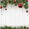 550x594-6.jpg Unyqoos® Stijlvol Kerstthema Douchegordijn met Ornamenten en Haken 175x180 cm