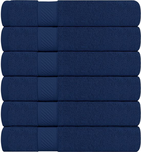 Unyqoos® Set van 6 Luxe Zachte en Absorberende Badhanddoeken voor Elke Dag Gebruik