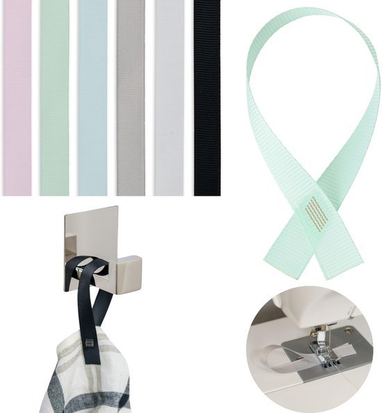 550x595-11.jpg Unyqoos® Set van 24 kleurrijke ophanglussen voor handdoeken en textiel artikelen