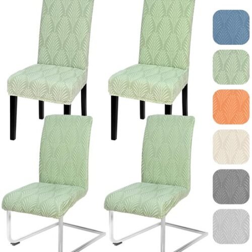 550x595-12.jpg Unyqoos® Set van 46 rekbare stoelhoezen voor eetkamer en bruiloft zonder armleuningen