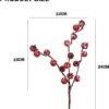 550x595-15.jpg Unyqoos® Set van 12 decoratieve rode bessen takken voor feestelijke decoraties