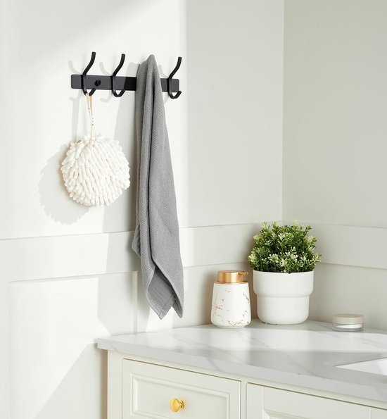550x595-19.jpg Unyqoos® Wandgarderobe met vier roestvrije haken voor elke ruimte in huis