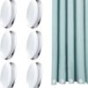 Unyqoos® Set van 6 magnetische gordijngewichten voor douche en ramen