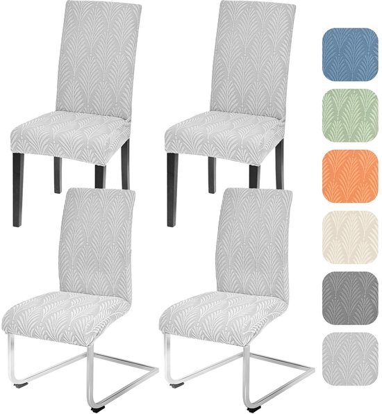 550x596-10.jpg Unyqoos® Set van universele rekbare stoelhoezen voor eetkamerstoelen en feesten