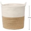 550x596-11.jpg Unyqoos® Stijlvolle en Functionele Katoenen Opbergmand voor Iedere Ruimte in Huis