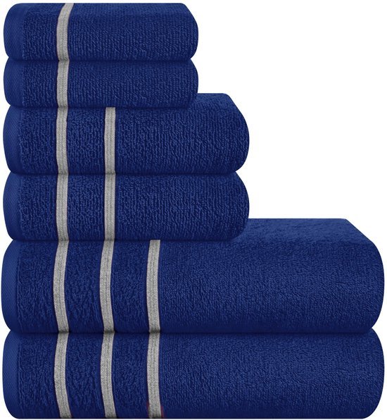 Unyqoos® Zachte Luxe Handdoekenset van 6 Stuks voor Optimaal Comfort en Gebruiksgemak