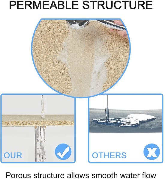 550x597-13.jpg Unyqoos® Veilige en Schimmelwerende Antislip Douchemat voor Natte Ruimtes