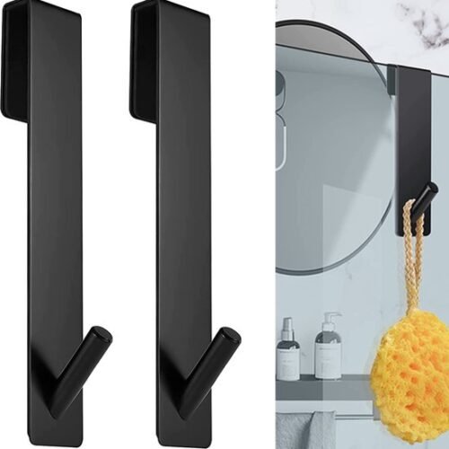 Unyqoos® Innovatieve Zelfklevende Douchehaken Set van 2 voor Handdoeken en Accessoires