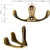 550x598-14.jpg Unyqoos® Set van zes vintage dubbele haken voor een nostalgische inrichting