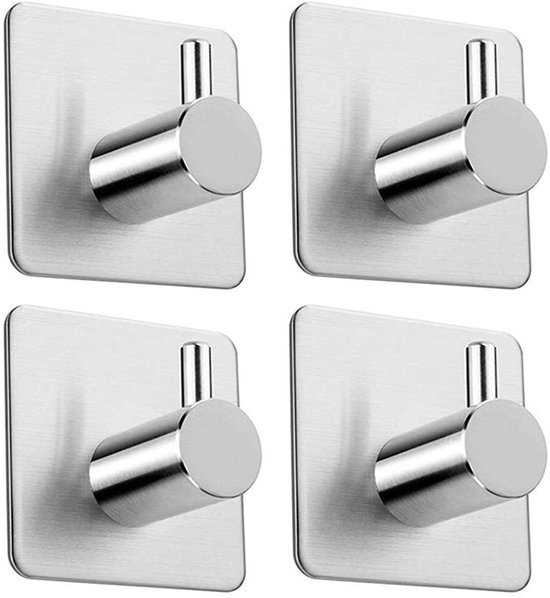 550x598-16.jpg Unyqoos® Zelfklevende roestvrijstalen wandhaken voor badkamer en keuken zonder boren