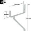550x598-18.jpg Unyqoos® Stevige metalen wandhaken set voor zware belasting en buitengebruik