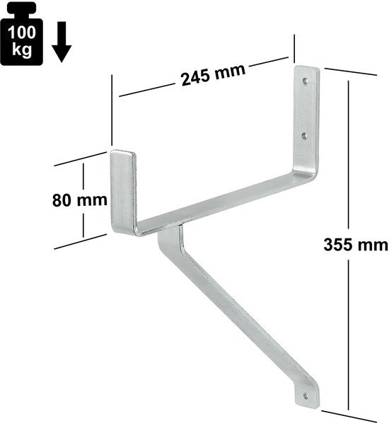 550x598-18.jpg Unyqoos® Stevige metalen wandhaken set voor zware belasting en buitengebruik