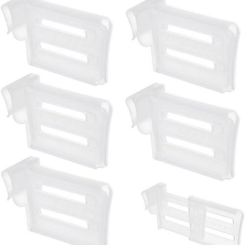 Unyqoos® Set van 5 verstelbare koelkastorganizers voor efficiënte opslag en indeling