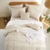 Unyqoos® Stijlvolle Boheemse beddengoedset met geometrische patronen en zachte microvezel