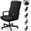 Unyqoos ® Bureaustoelhoes voor Modern Interieur met Elastische en Wasbare Stof