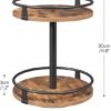 Unyqoos® Draaibare keukenorganizer met twee lagen voor kruiden en specerijen