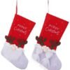 550x602-16.jpg Unyqoos® Set van 2 kleurrijke kerstkousen voor decoratie en cadeaus