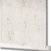 Unyqoos® Industrieel vliesbehang met betonlook in wit, beige en grijs tinten 10,05 x 0,53 m