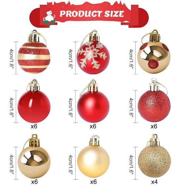 550x603-37.jpg Unyqoos® Set van 50 onbreekbare kerstballen van kunststof voor binnen en buiten