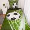Unyqoos® Comfortabele en ademende voetbalbeddengoedset voor jonge voetbalfans