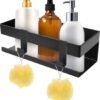 Unyqoos ® Stijlvolle en Praktische Doucheplank met Haken voor Muurbevestiging zonder Boren