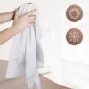 Unyqoos® Zachte en Absorberende Handdoekenset van 6 Stuks met Gemakkelijke Ophanglus