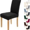 Unyqoos® Stretchbare en Wasbare Stoelhoezen Set van 6 voor Diverse Gebruiken en Bescherming